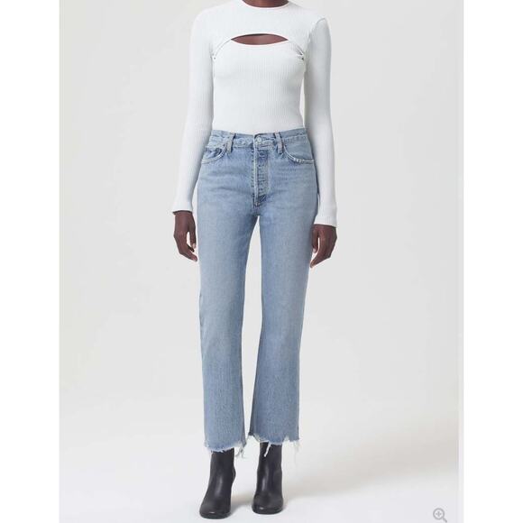 AGOLDE relaxed boot curio jeans - Picture 1 of 6
